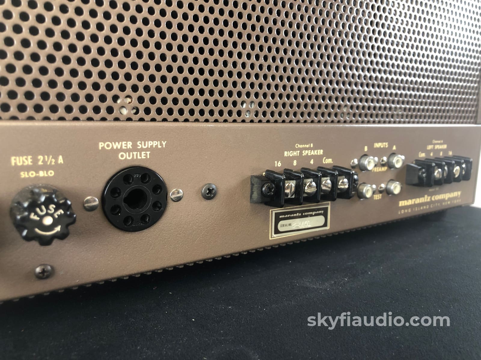 Marantz Model 8B Tube Amplifier - A True Classic Full Restoration