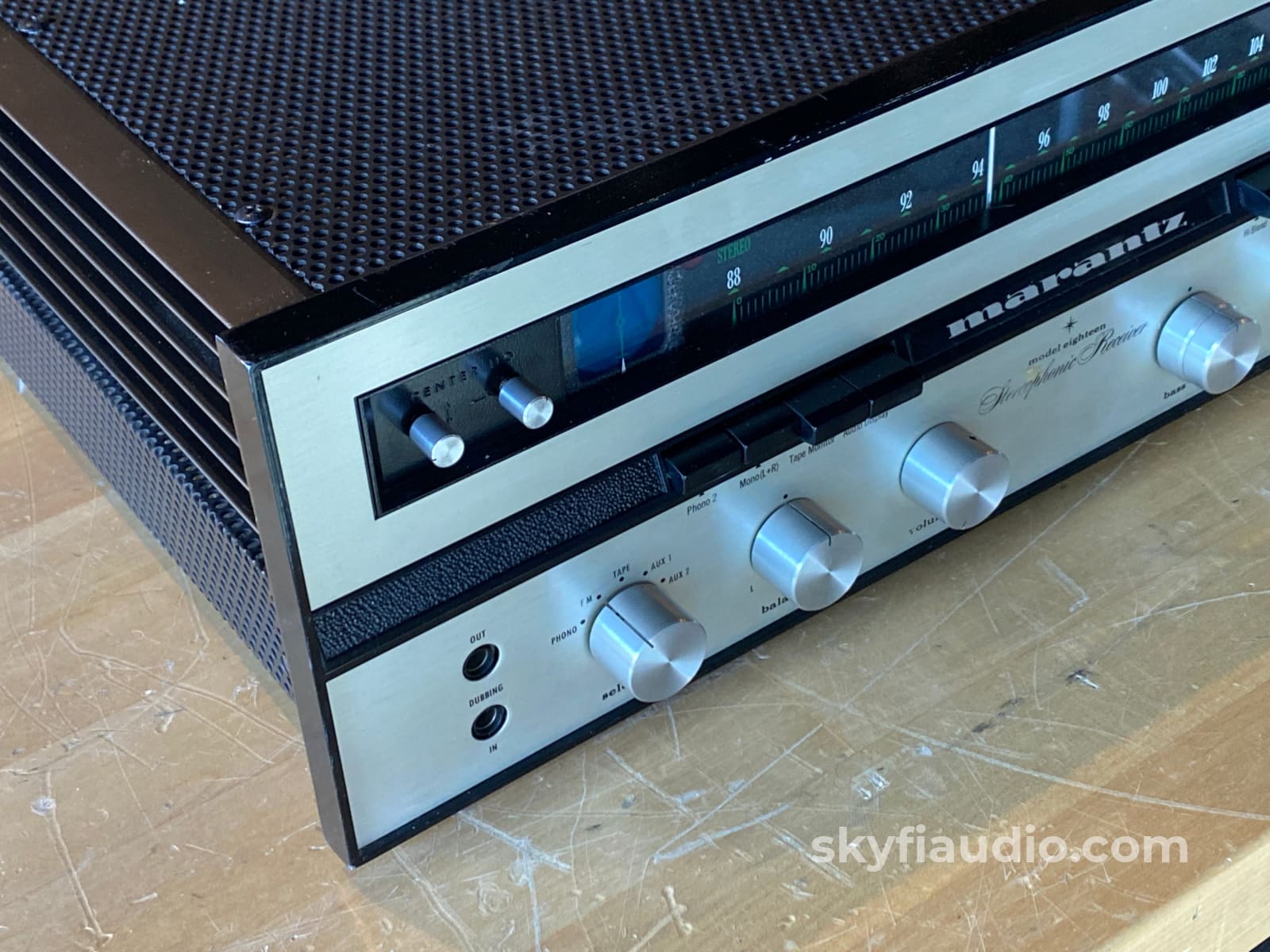 Marantz Model Eighteen - The First Receiver! Receiver