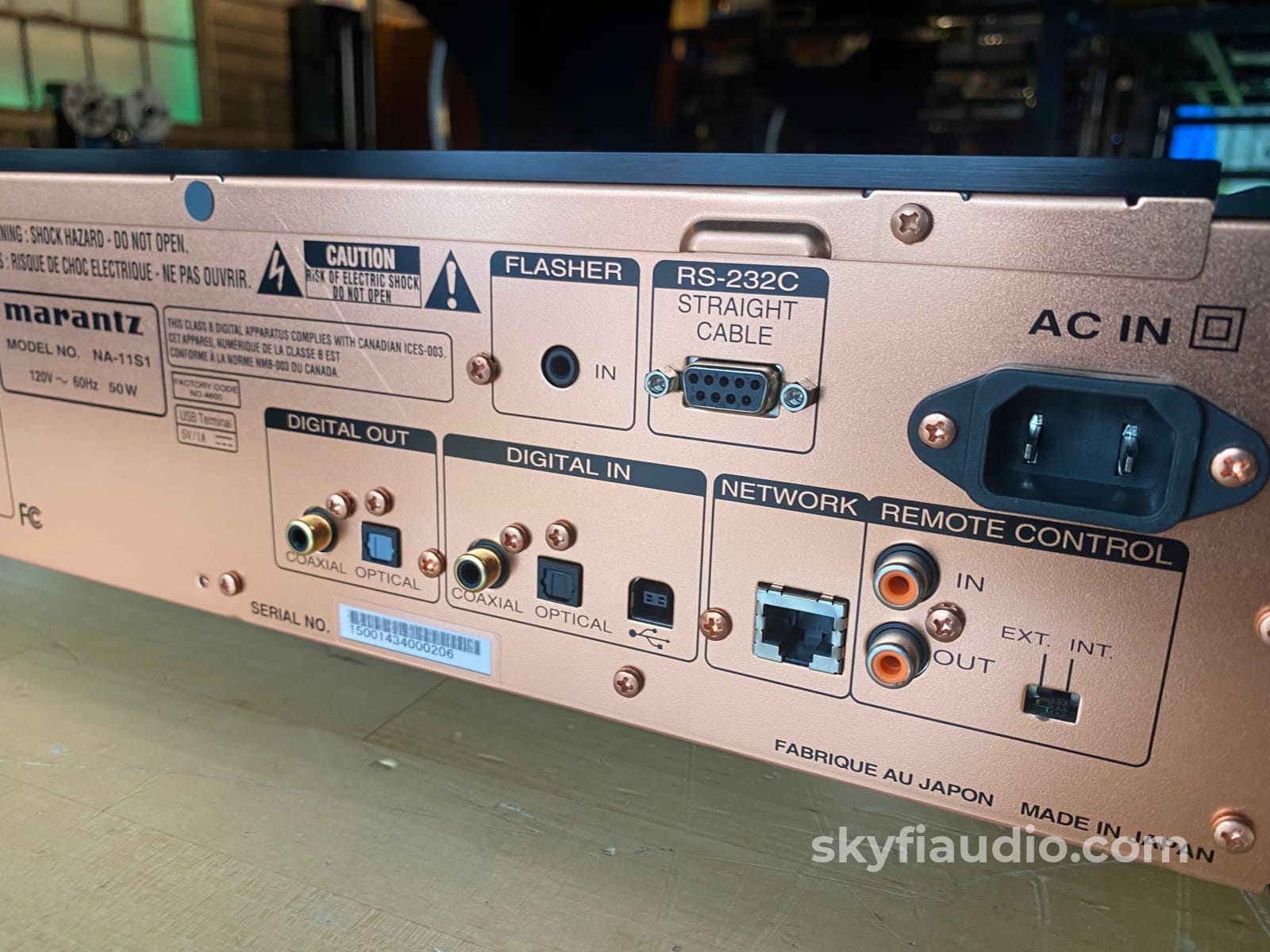 Marantz Na-11S1 Reference Series Network Audio Player/Streamer Dac Complete Cd + Digital