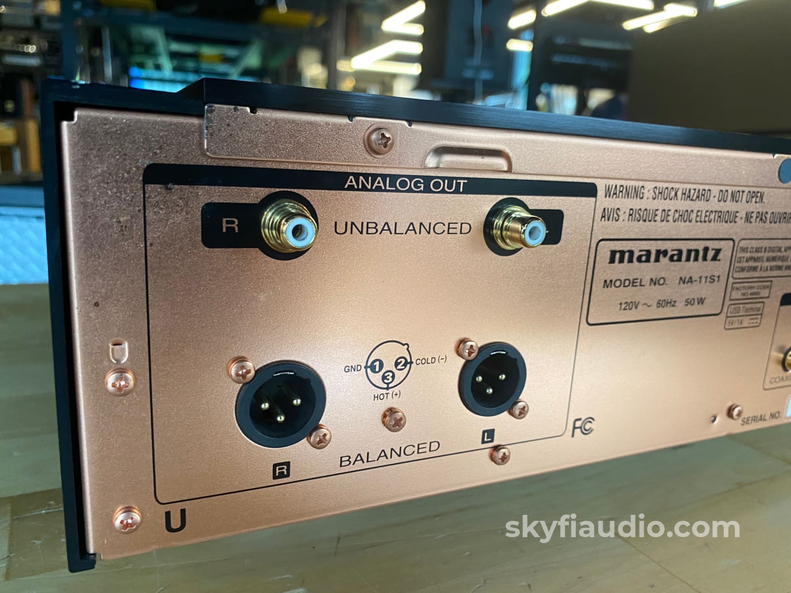 Marantz Na-11S1 Reference Series Network Audio Player/Streamer Dac Complete Cd + Digital