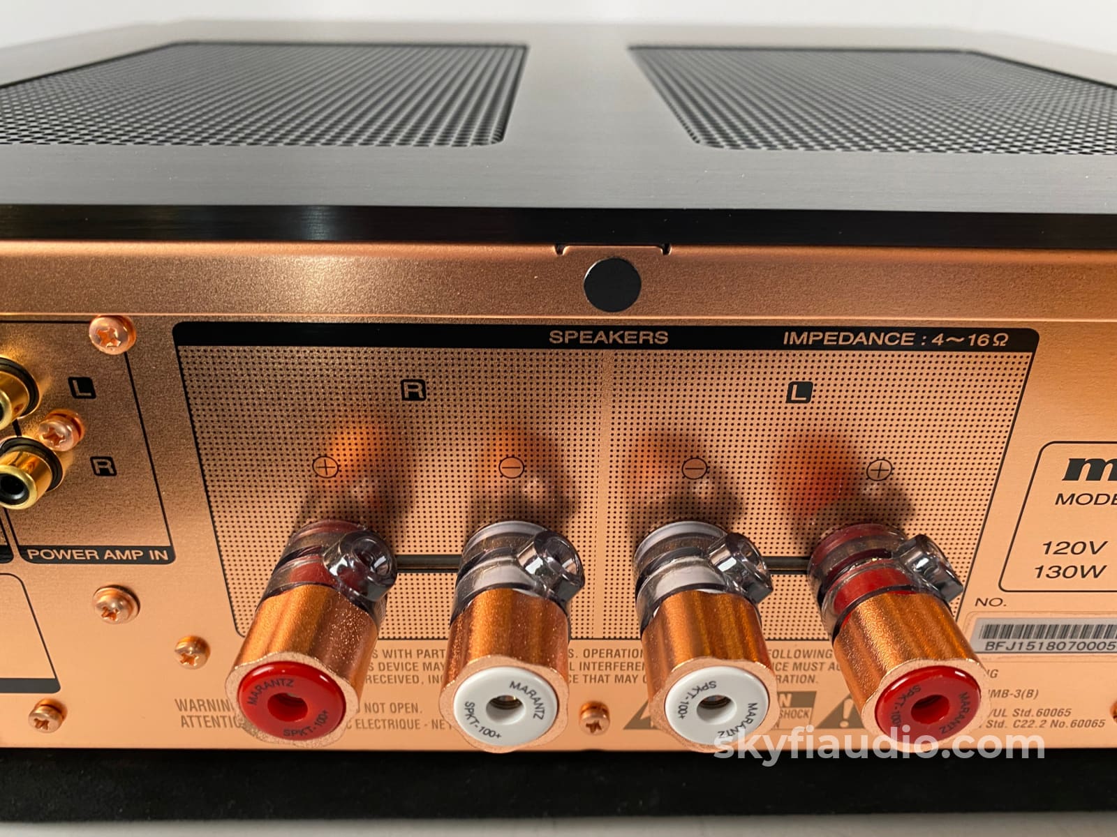 Marantz PM-KI Ruby Integrated Amplifier - Ken Ishiwata Signature Refer