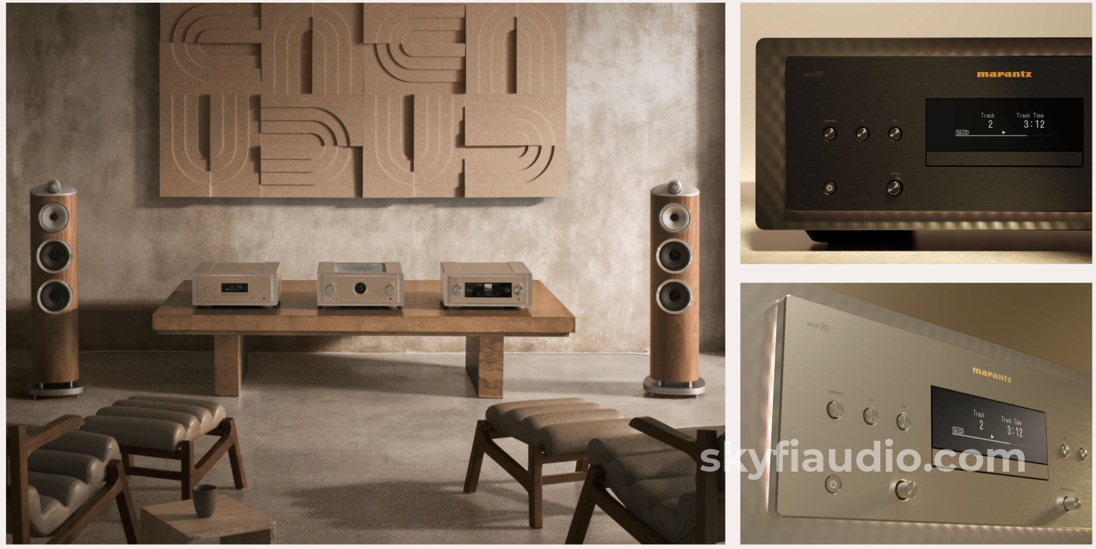 Marantz SACD 10 Flagship Reference SACD/CD Player and DAC - Factory Refurbished (B-Stock) CD + Digital