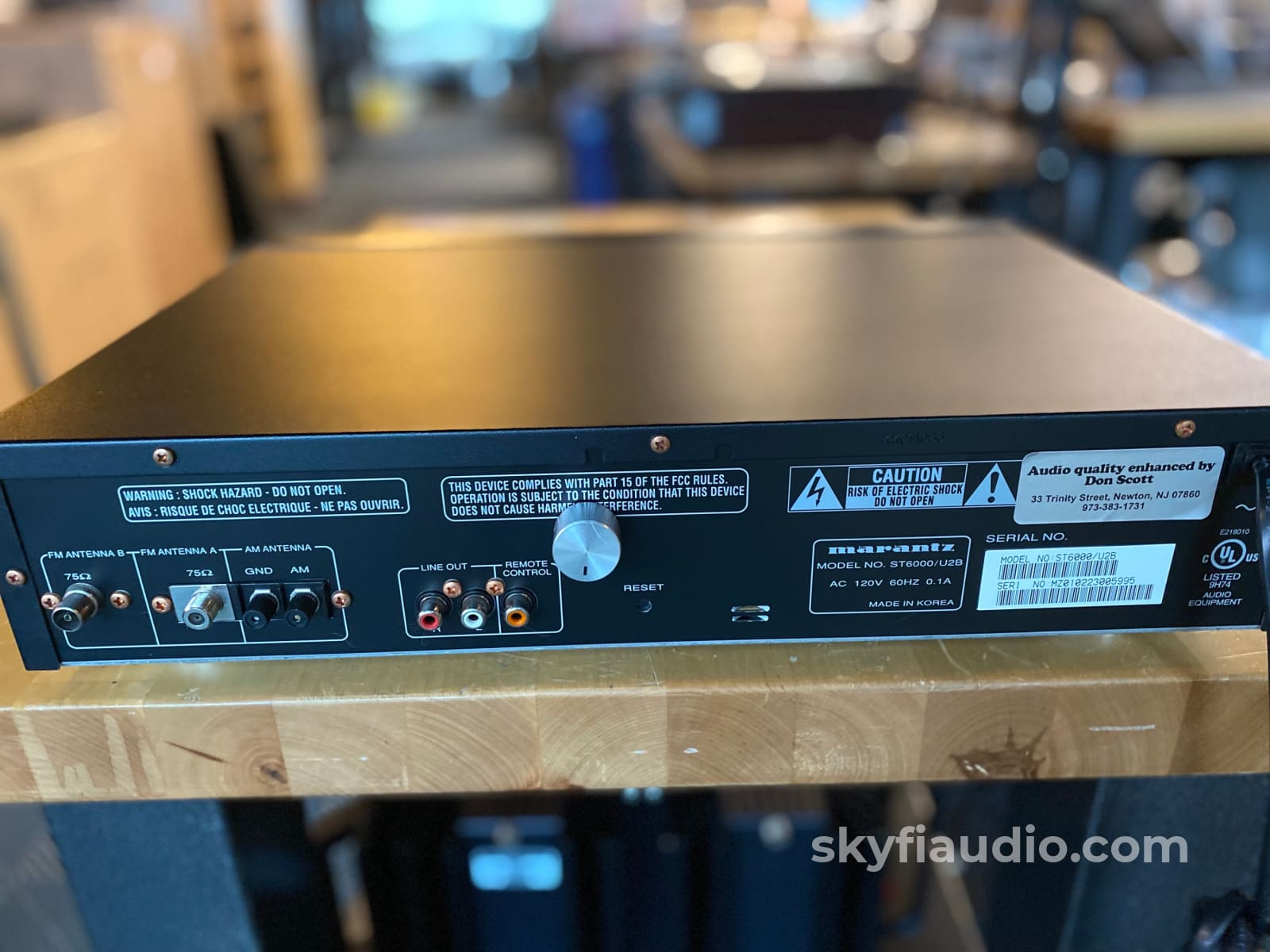 Marantz St600 Fm Tuner With Remote And Box - Modded