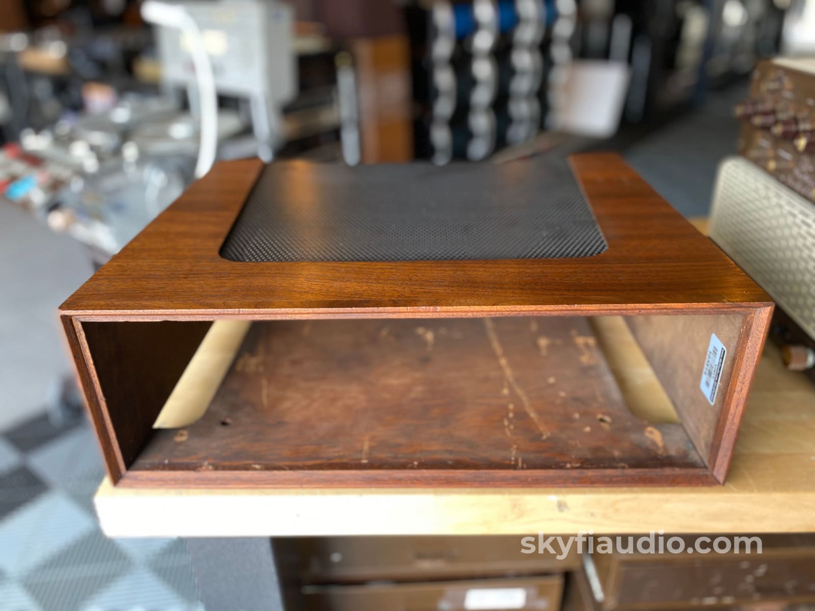 Marantz Wc-9 / B18-O Rare Vintage Wood Cabinet Only - Fits First Receiver Accessory