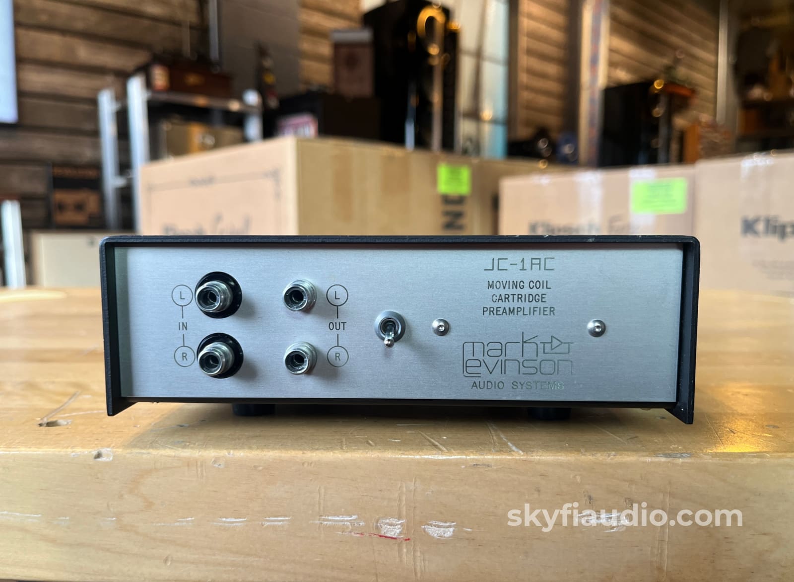 Mark Levinson JC-1AC Moving-Coil Head Amp - Super Rare