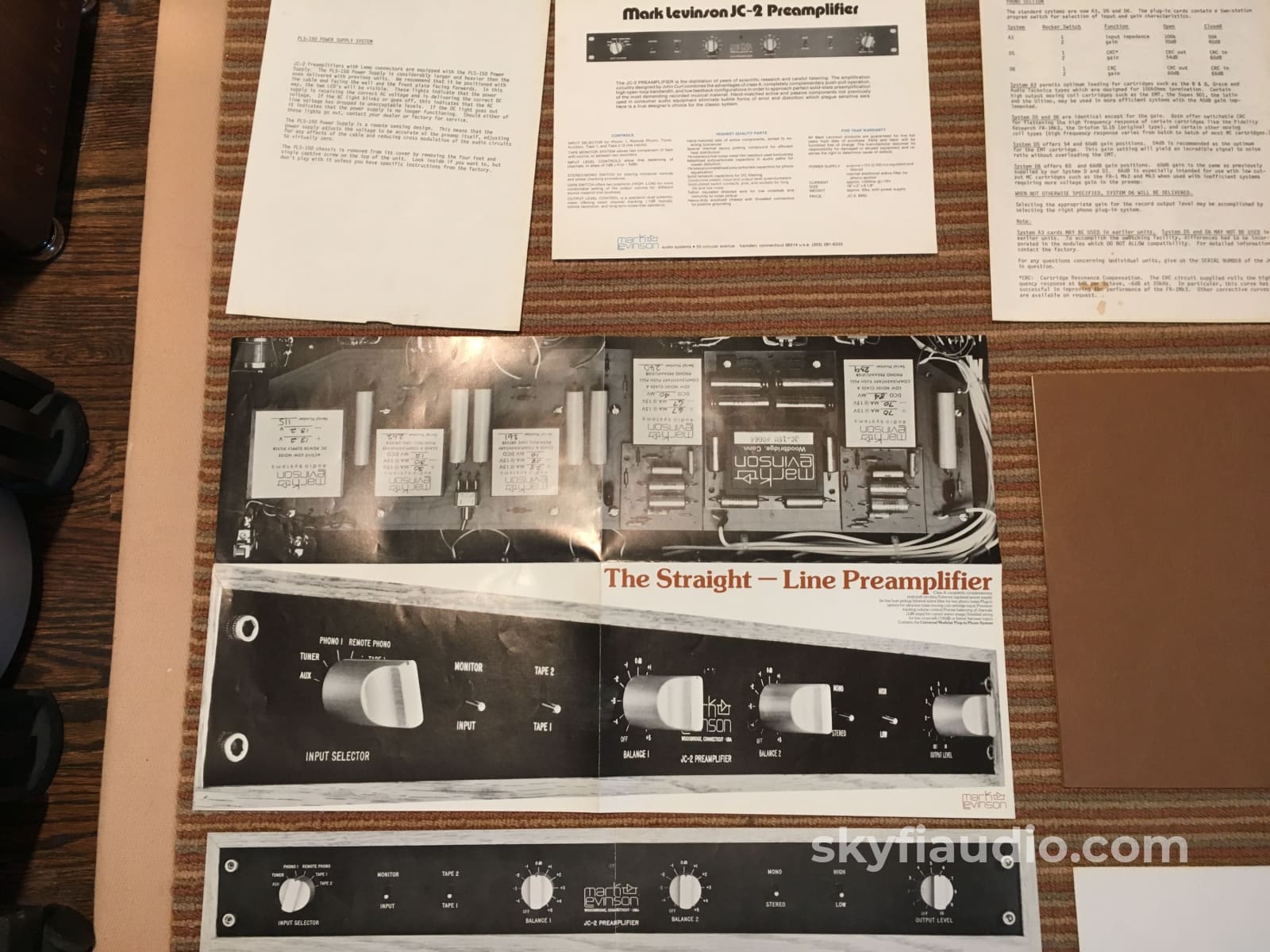Mark Levinson JC-2 Preamplifier - Legendary John Curl Design