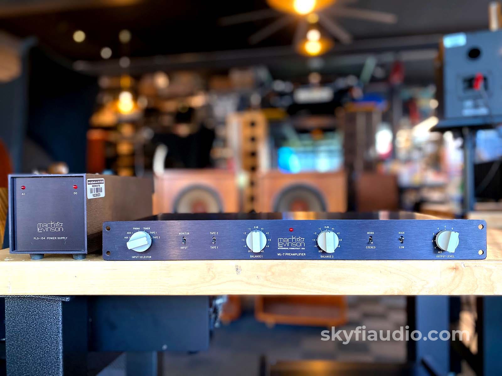 Mark Levinson Ml-7 Vintage Preamplifier With Phono Section - Super Clean