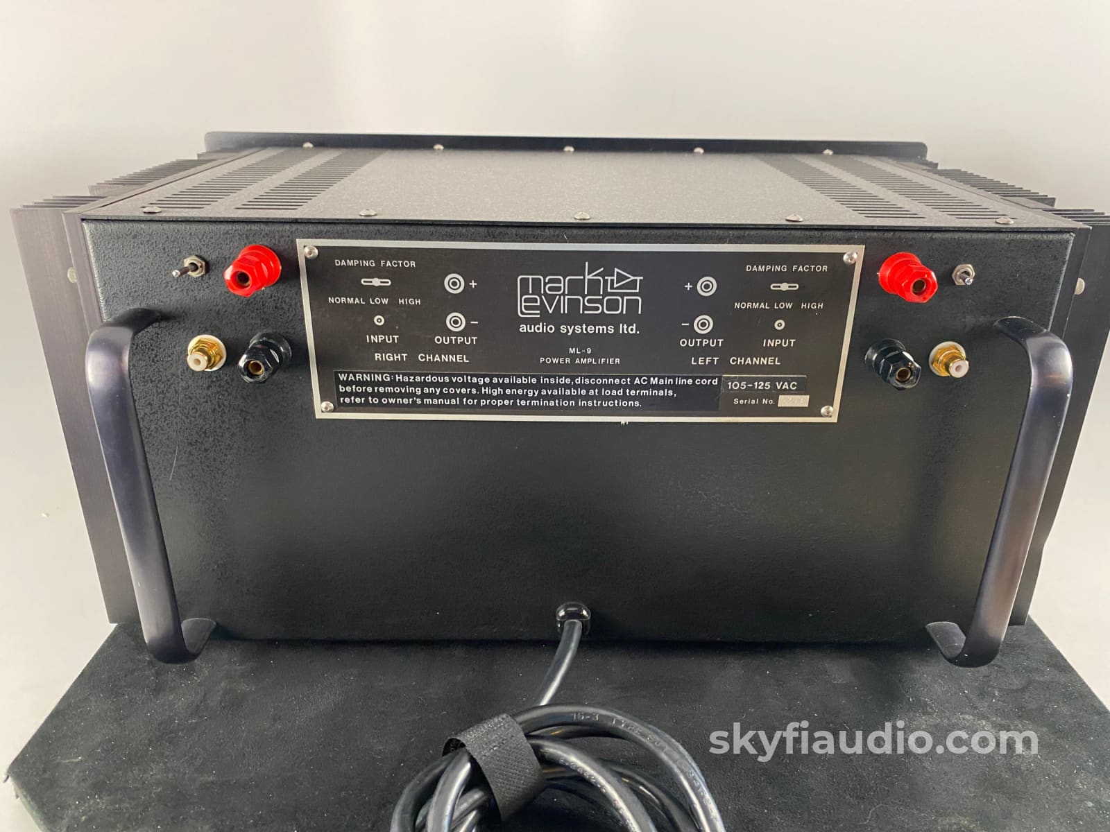 Mark Levinson Ml-9 Vintage Class Ab Amplifier