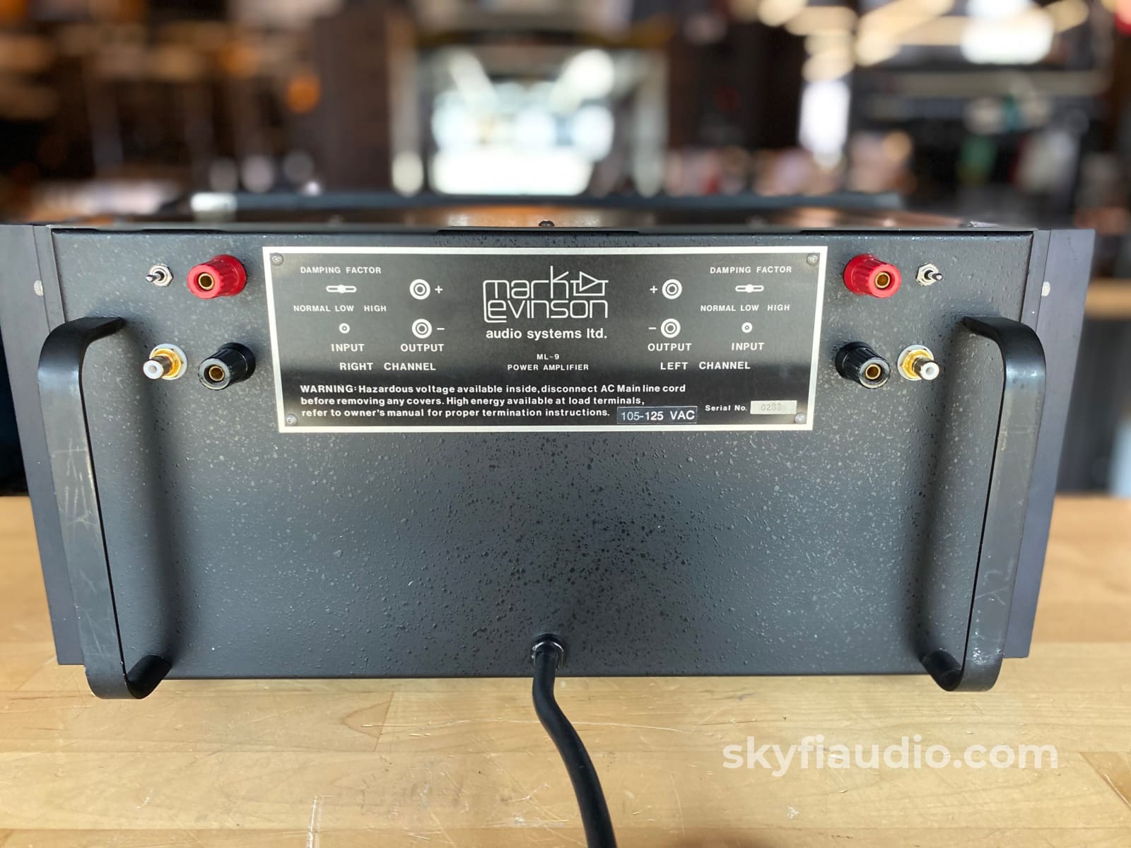 Mark Levinson Ml-9 Vintage Class Ab Amplifier Amplifier