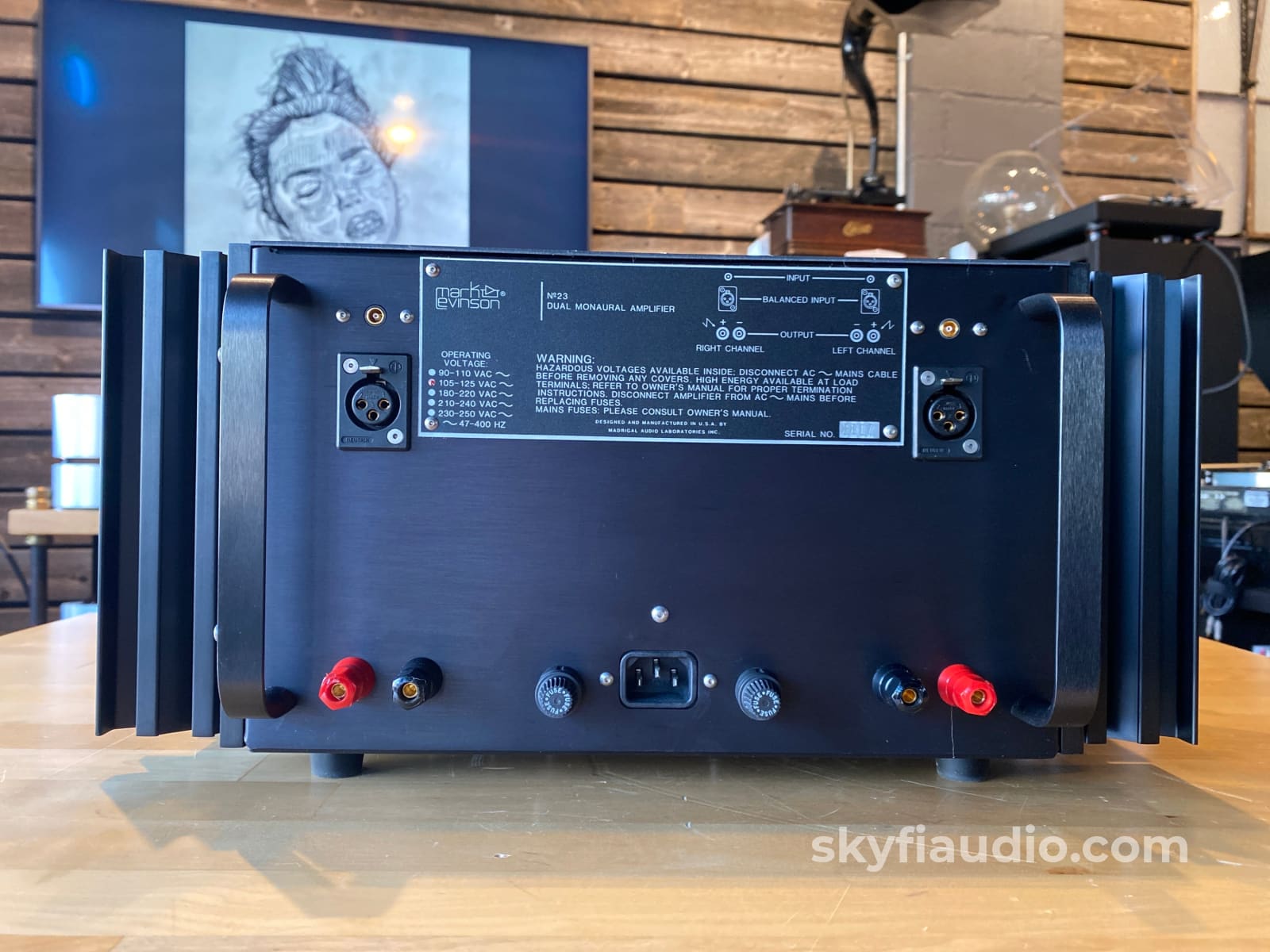 Mark Levinson No. 23 Vintage Dual Mono Stereo Amplifier - 200W!