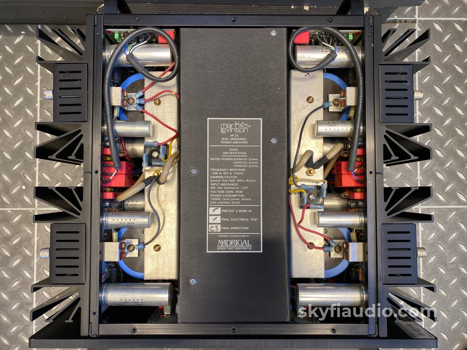 Mark Levinson No. 23 Vintage Dual Mono Stereo Amplifier - 200W!