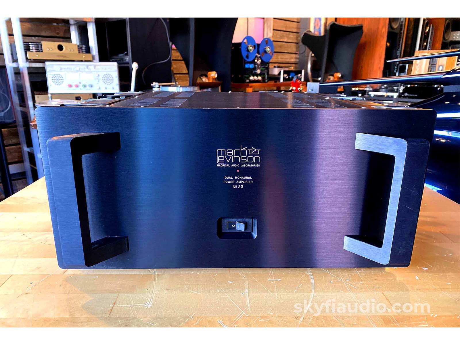 Mark Levinson No. 23 Vintage Dual Mono Stereo Amplifier - 200W!