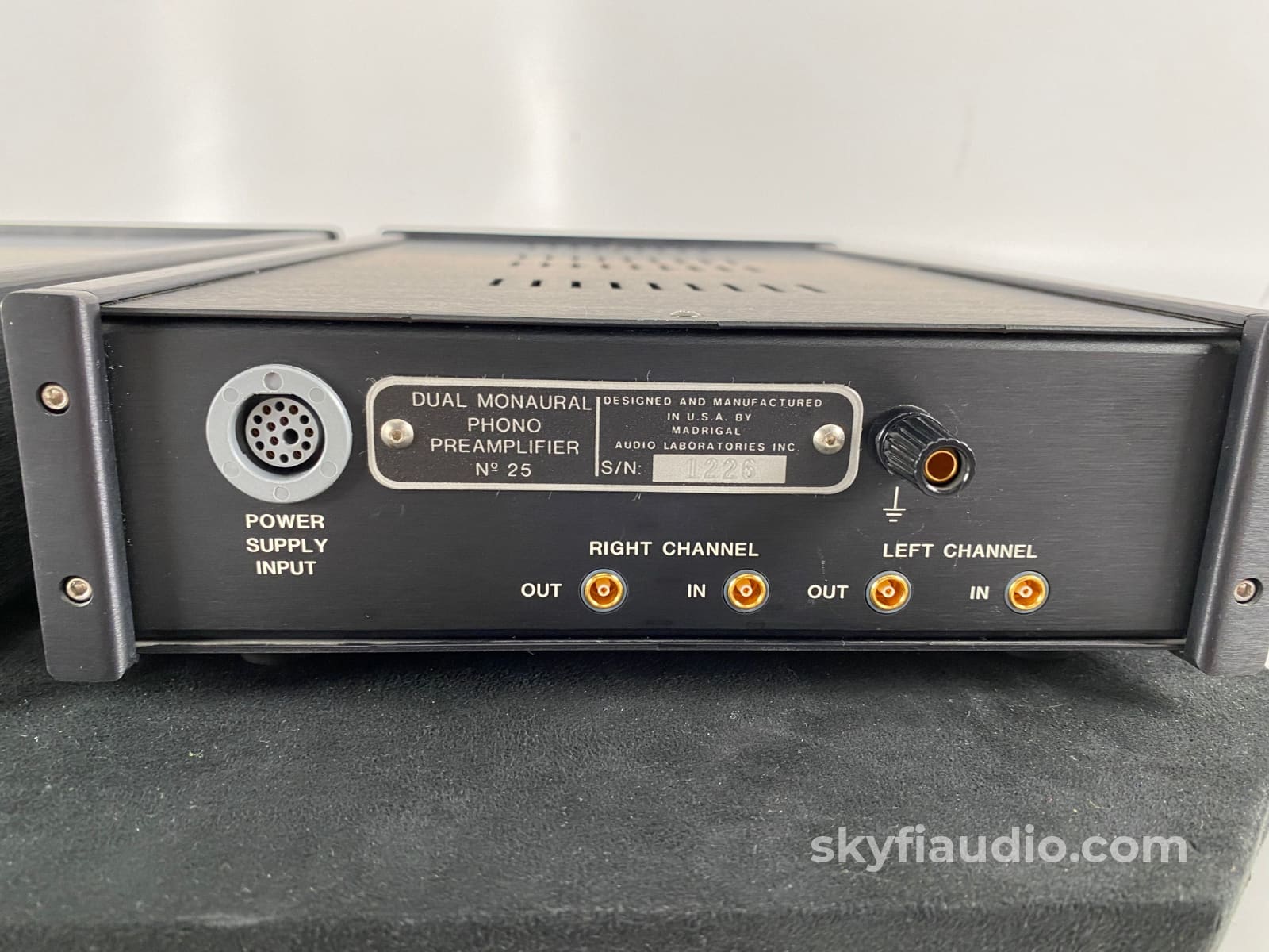 Mark Levinson No.25 MC Phono Preamp with Power Supply (PLS-226) - Ster