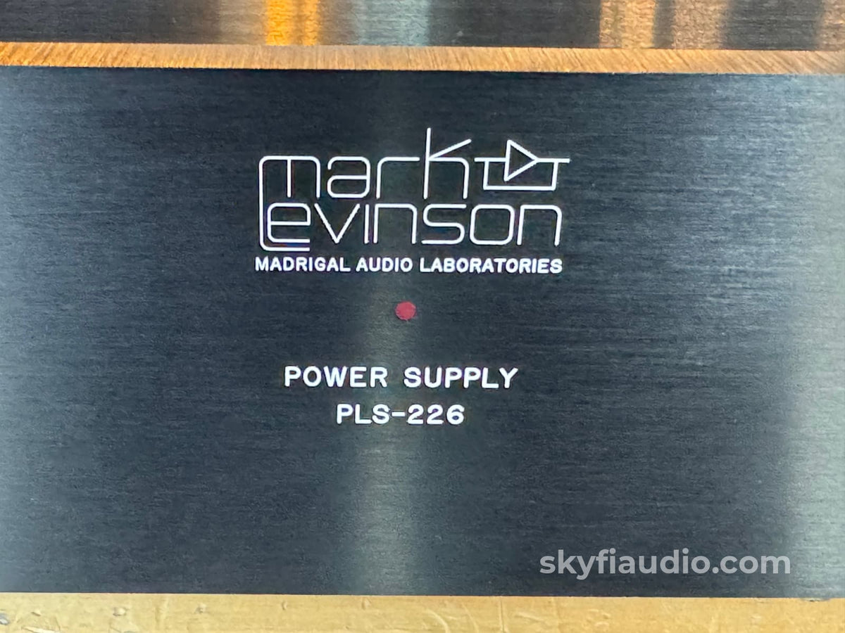 Mark Levinson No.25 Phono Preamp W/ Pls-226 Power Supply - Mc Serviced Preamplifier