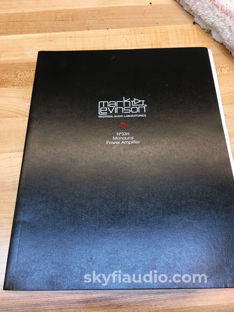 Mark Levinson アンプケース（空箱） Mark Levinson ML-11L ML-12L Power Amplifier Preamplifier set From
