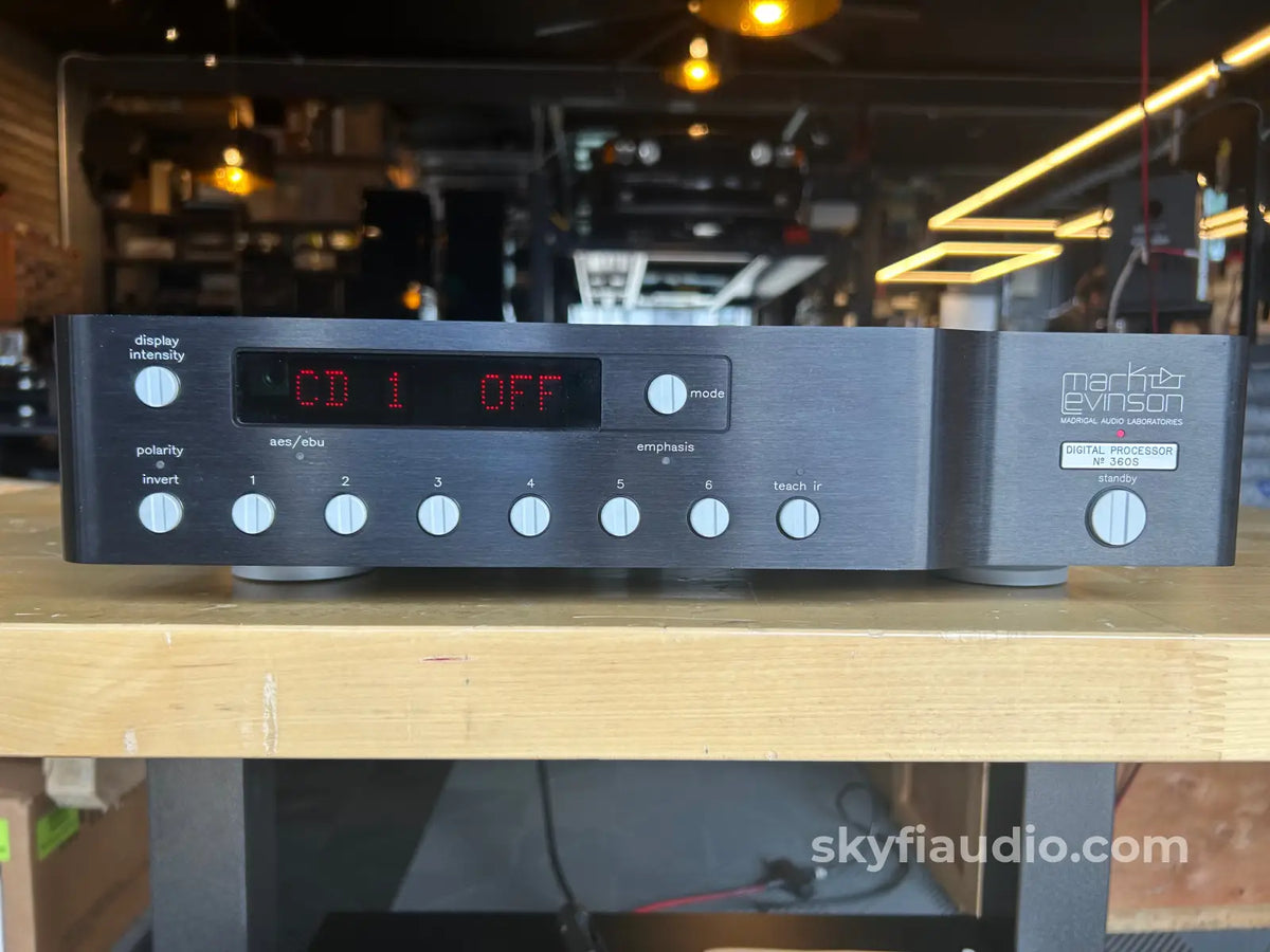 Mark Levinson No.360S Dac - 24 Bit Cd + Digital