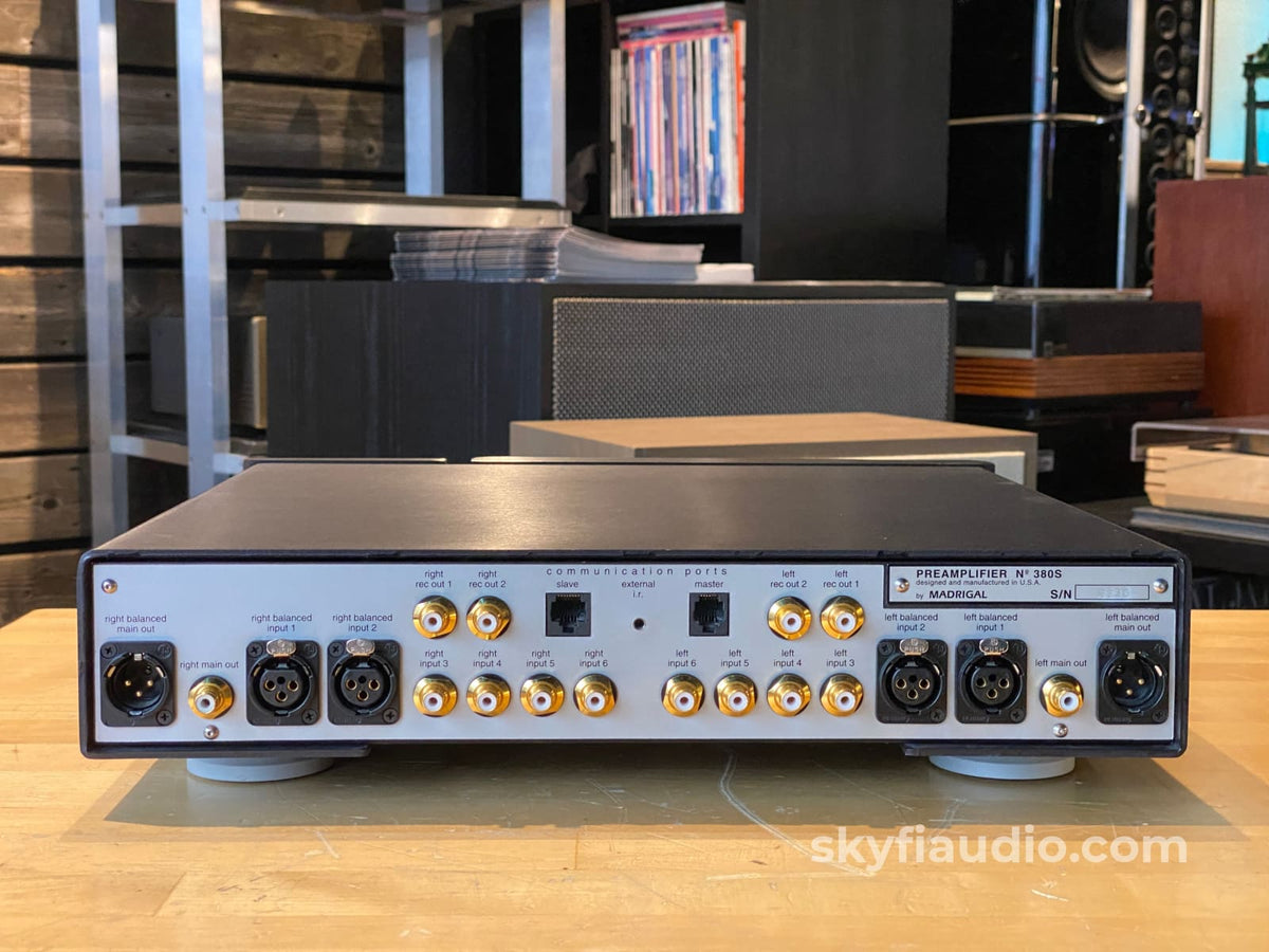 Mark Levinson 380S Dual Mono Preamp - Factory Serviced Preamplifier
