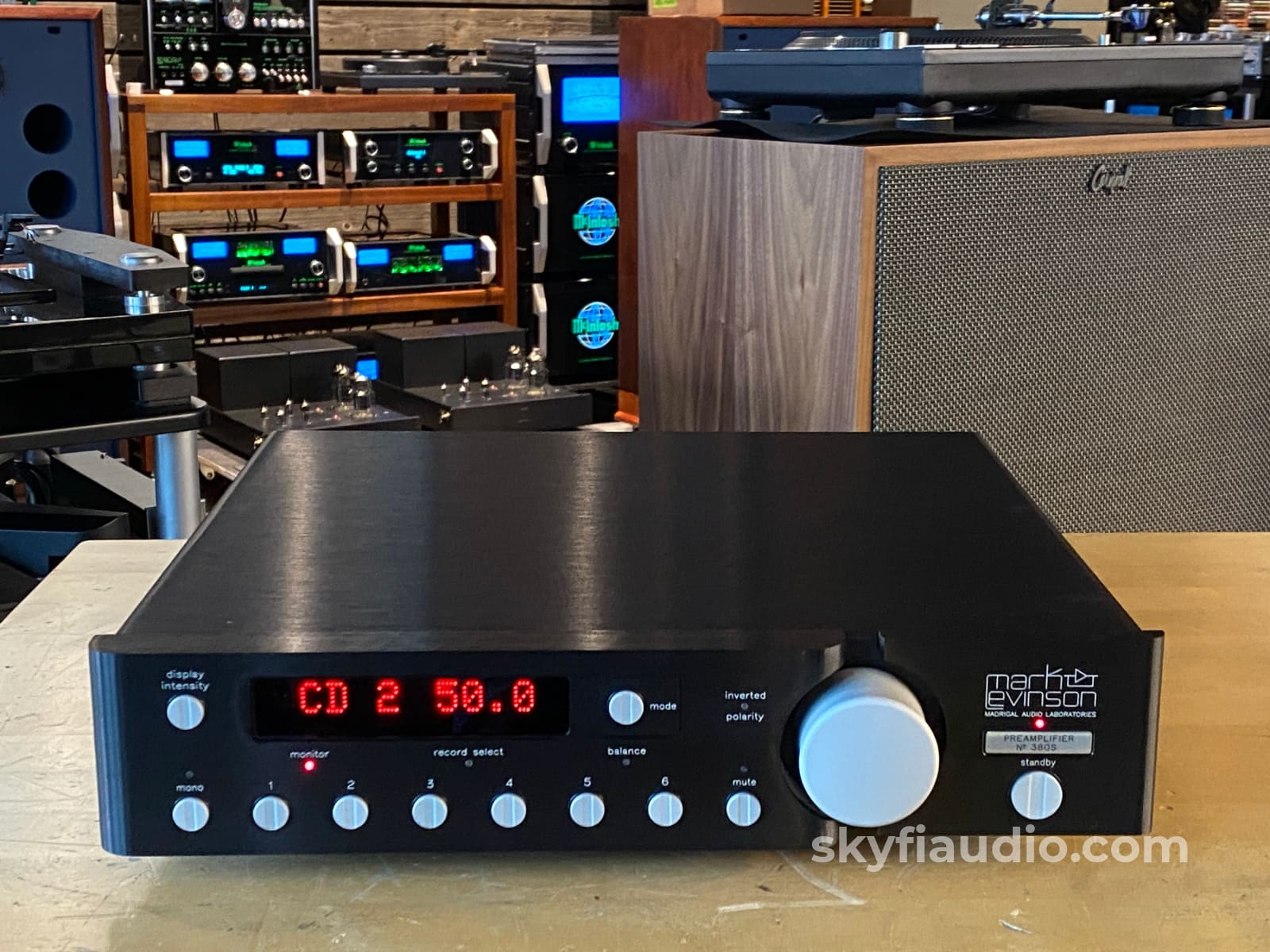 Mark Levinson 380S Dual Mono Preamp - Factory Serviced Preamplifier