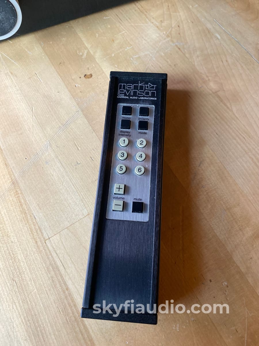 Mark Levinson No.38S Dual Mono Preamplifier Complete