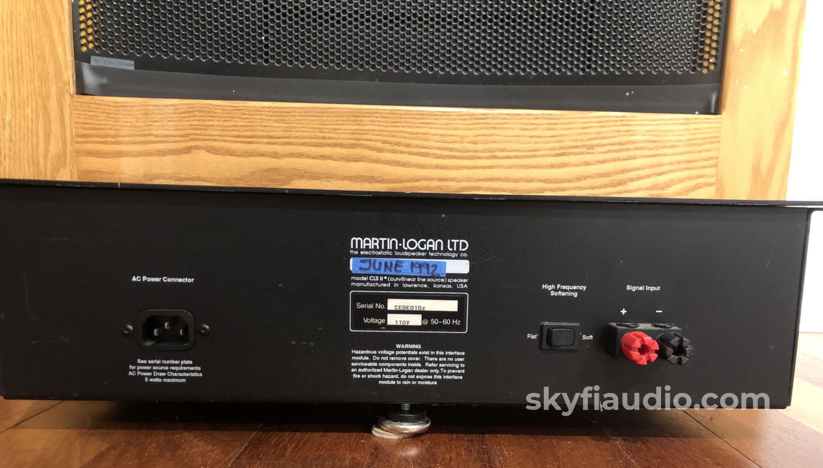 Martin Logan Cls Iiz Speakers - The Best Vintage Electrostatic