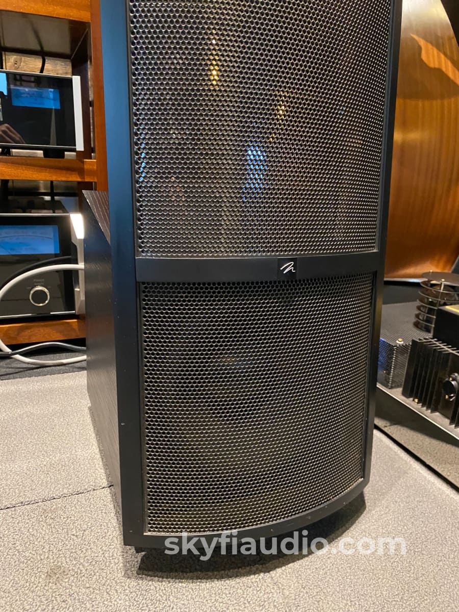 Martin Logan Montis - Electrostatic Speakers W/Integrated Bass Drivers Black Finish