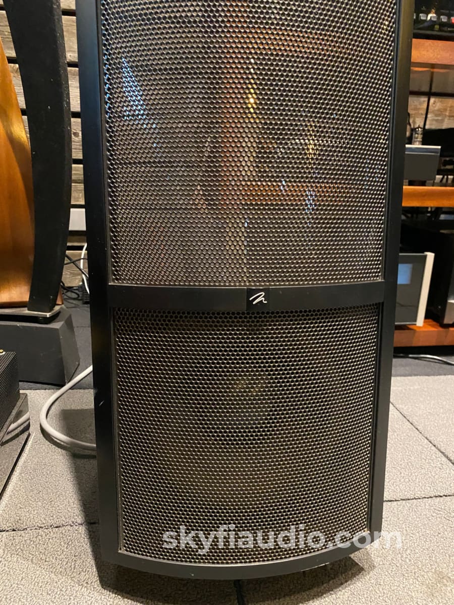 Martin Logan Montis - Electrostatic Speakers W/Integrated Bass Drivers Black Finish
