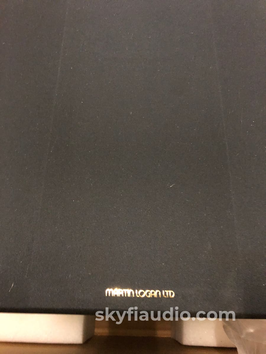 Martin Logan Quest Z Speakers In Original Boxes