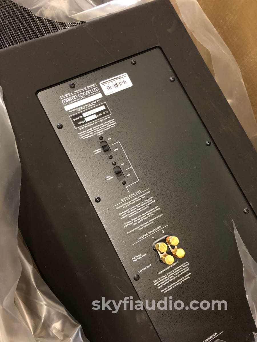 Martin Logan Quest z Speakers in Original Boxes