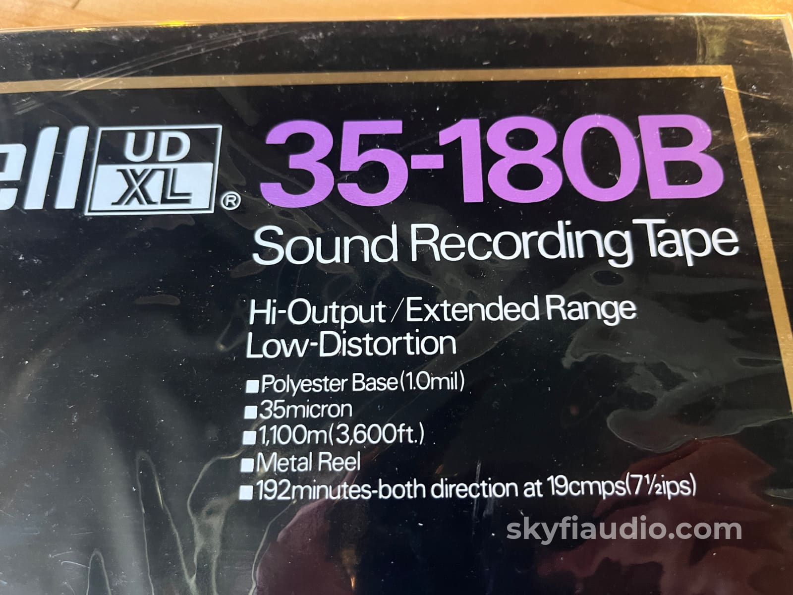 Maxell UD-XL 35-180B Reel To Reel Tape - New Old Stock Accessory