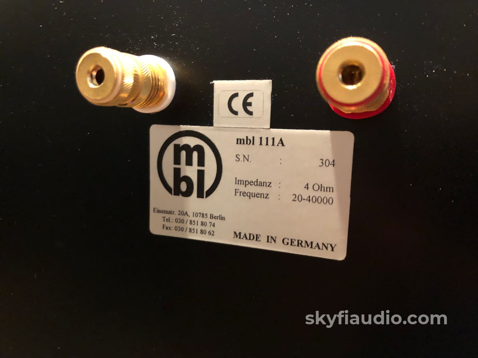 Mbl 111A Speakers - Super Unique And Amazing