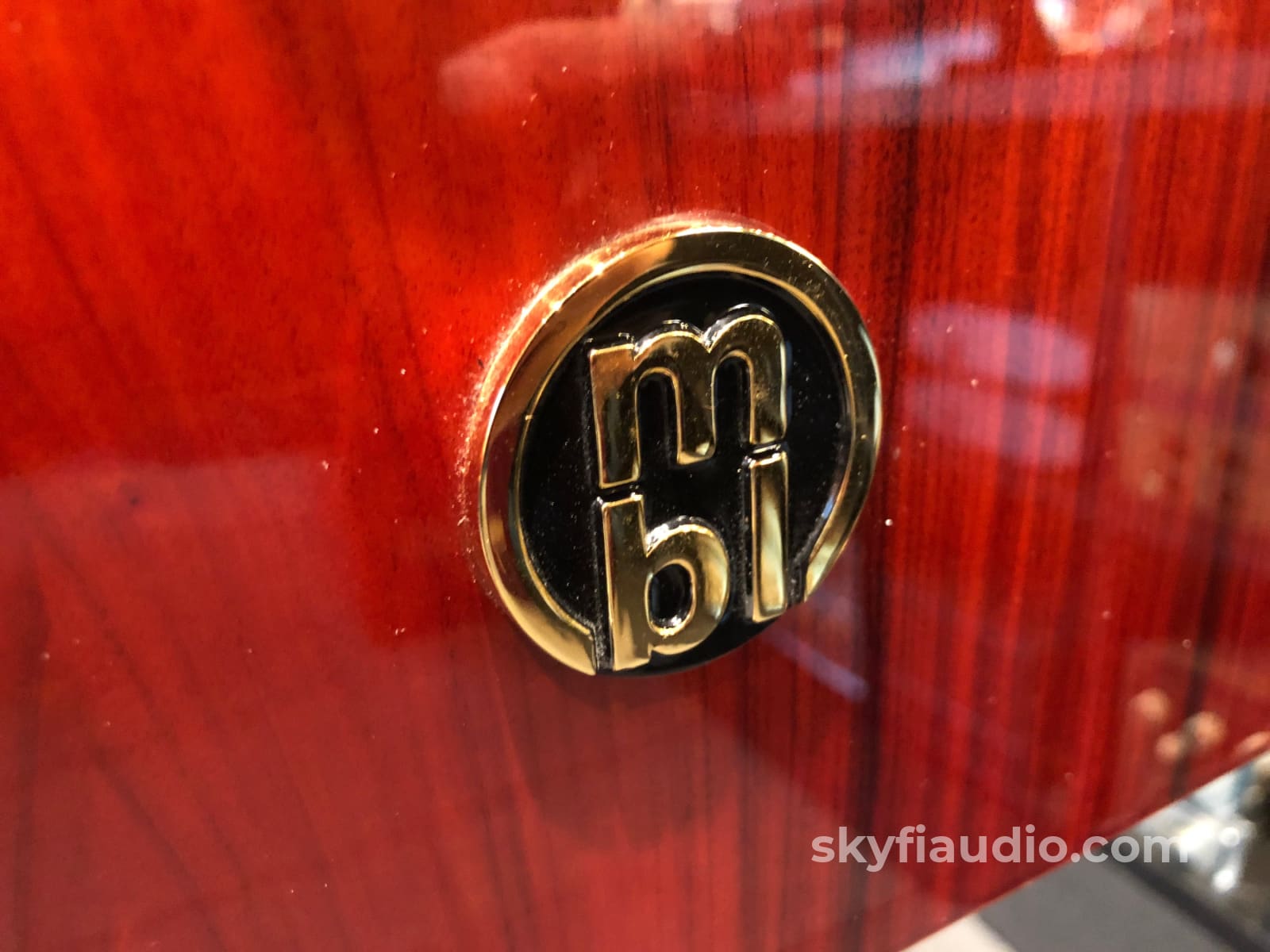 Mbl 121 Radialstrahler Speakers - With Stands And Crates