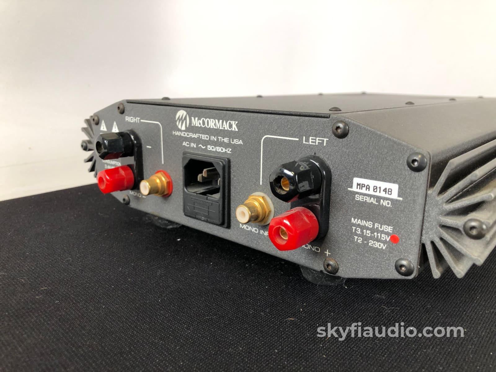 McCormack Micro Power Drive Solid State Stereo Amplifier (A)