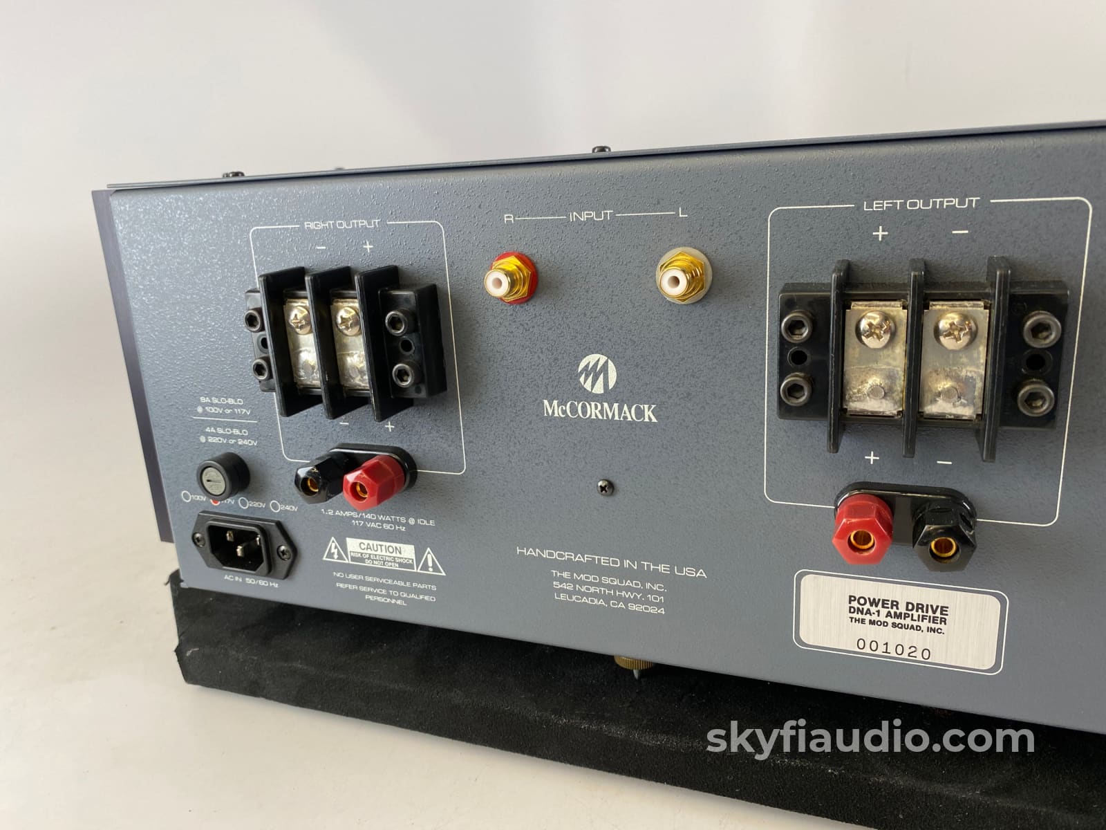 Mccormack Power Drive Dna-1 Amplifier