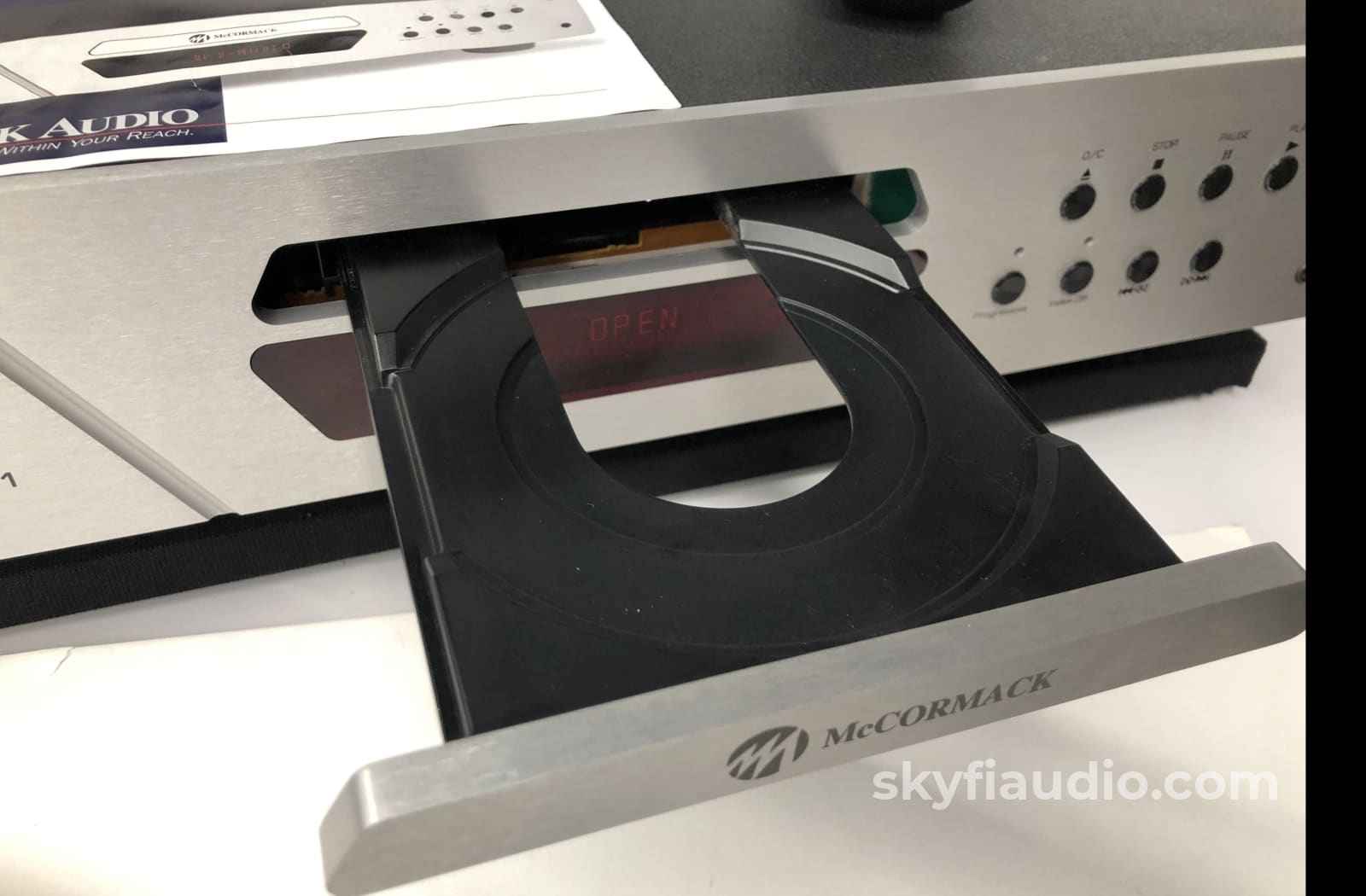 Mccormack Udp-1 Sacd/Cd Player - Burr-Brown Dacs Complete With Remote Box And Manual Cd + Digital