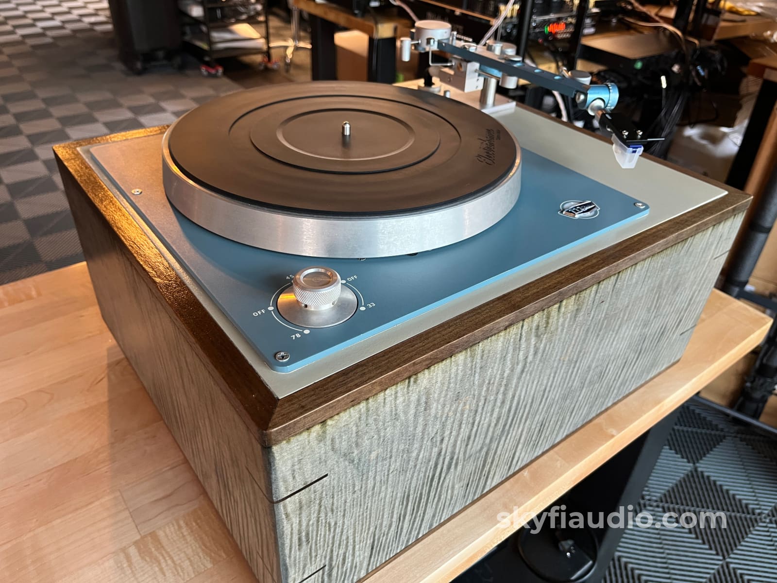 McCurdy CH-12 Boradcast Turntable W/ Custom Plinth - Dynavector Arm - Sumiko Songbird Cartridge - Turntable