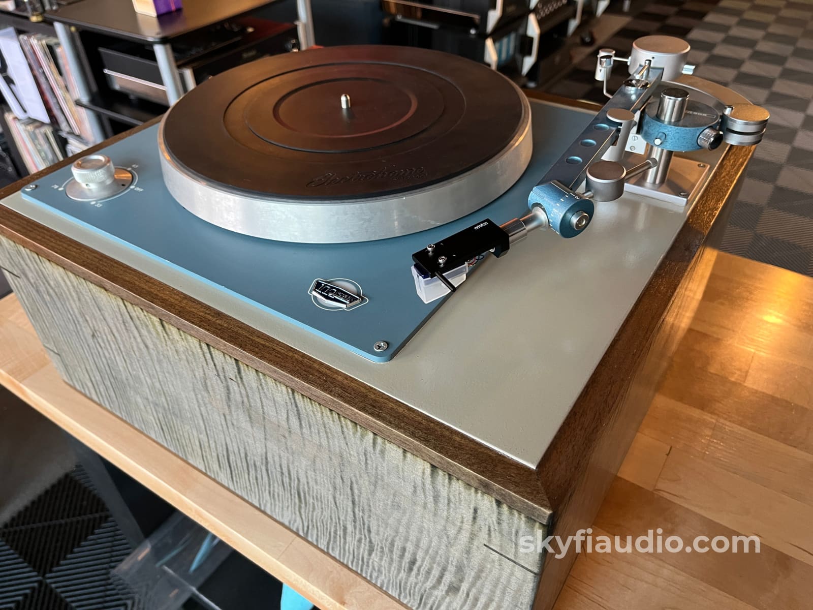 McCurdy CH-12 Boradcast Turntable W/ Custom Plinth - Dynavector Arm - Sumiko Songbird Cartridge - Turntable