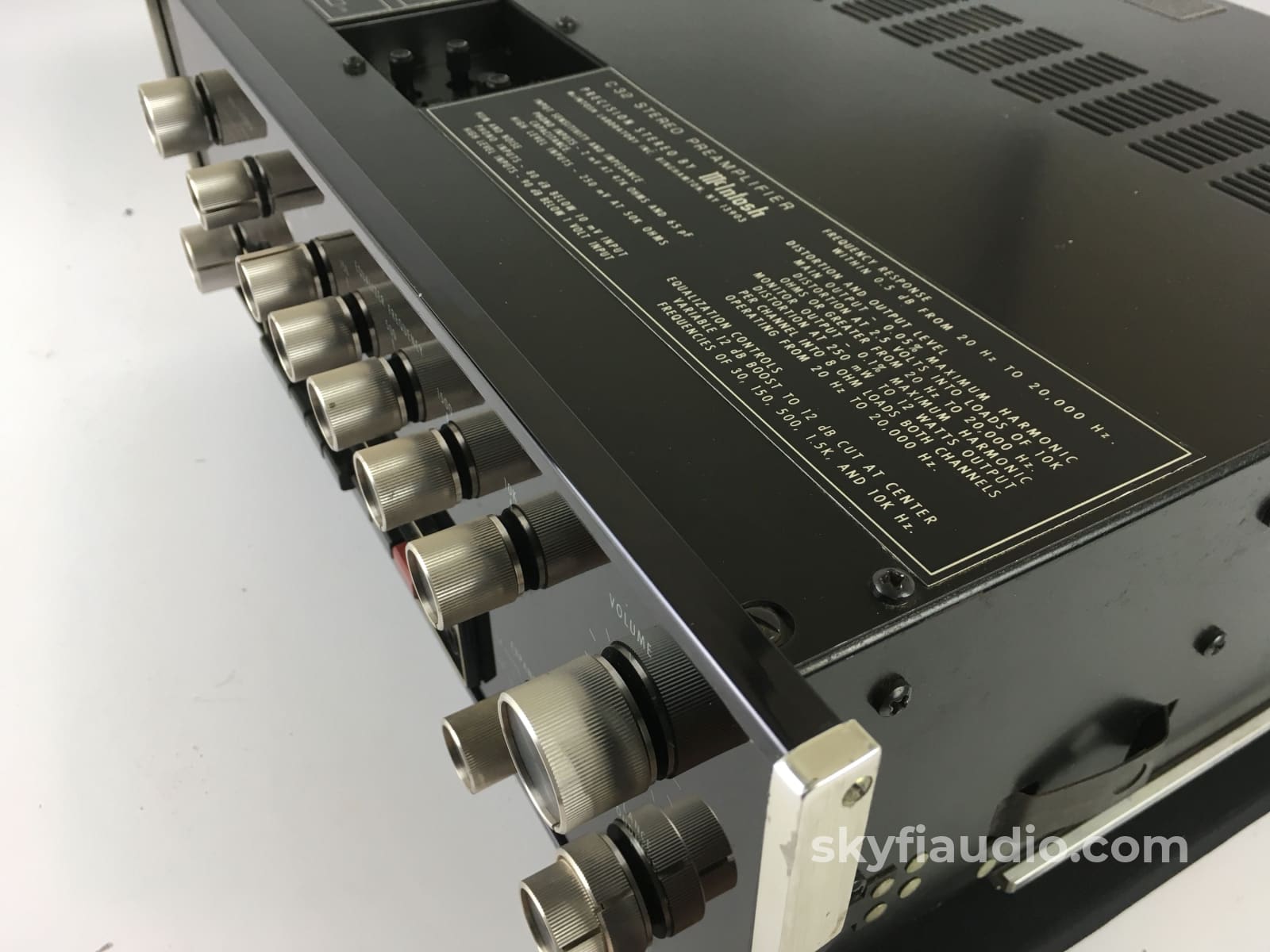 Mcintosh C-32 Solid State Preamp Preamplifier