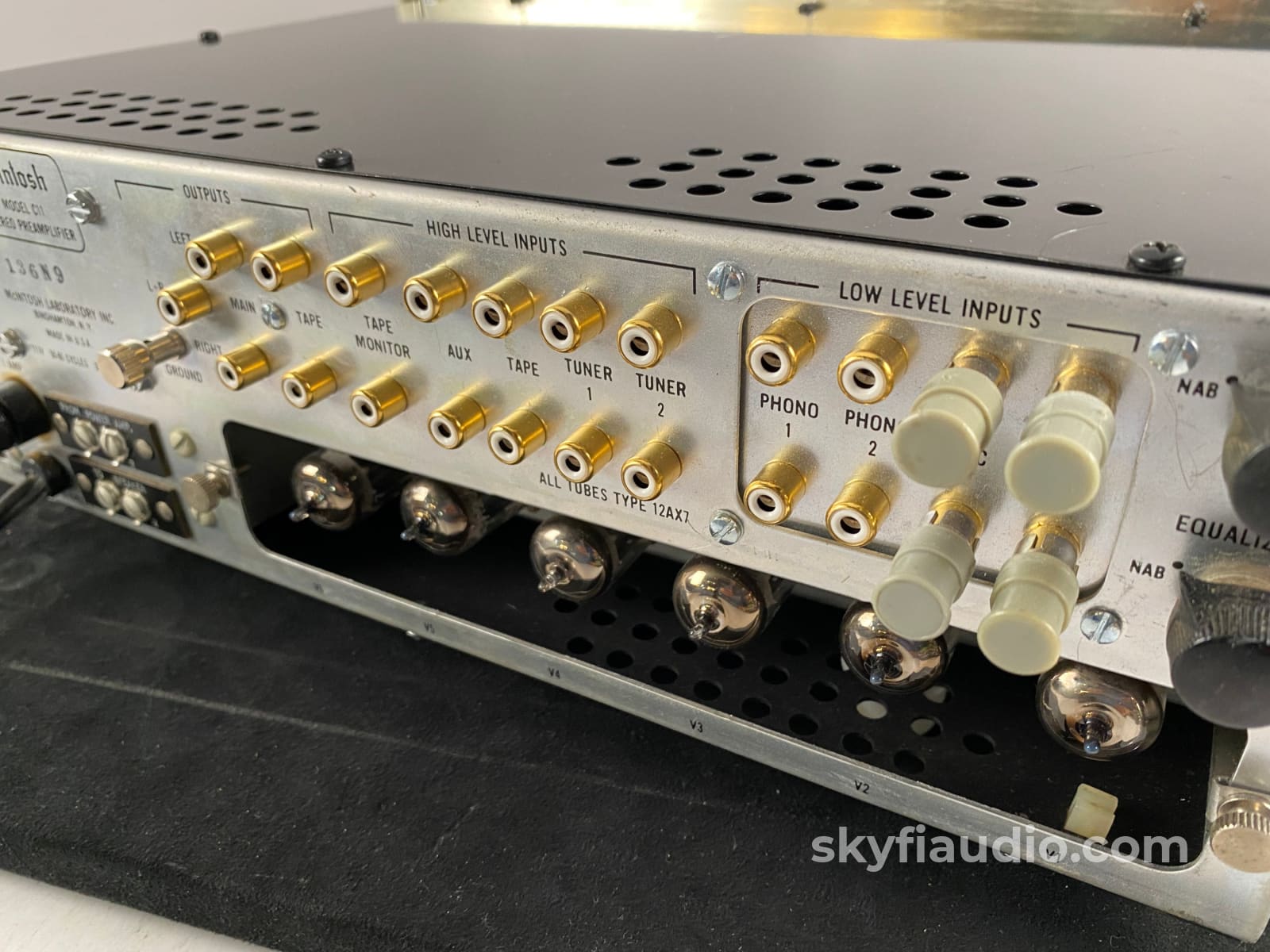Mcintosh C11 Vintage All Tube Preamplifier - Full Restoration