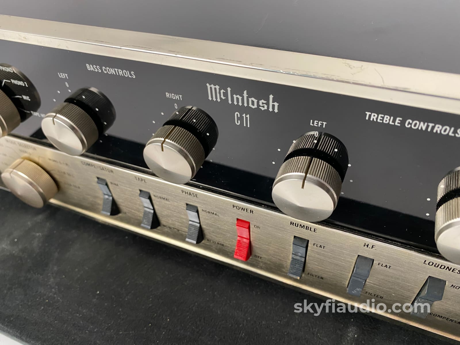 Mcintosh C11 Vintage All Tube Preamplifier - Full Restoration