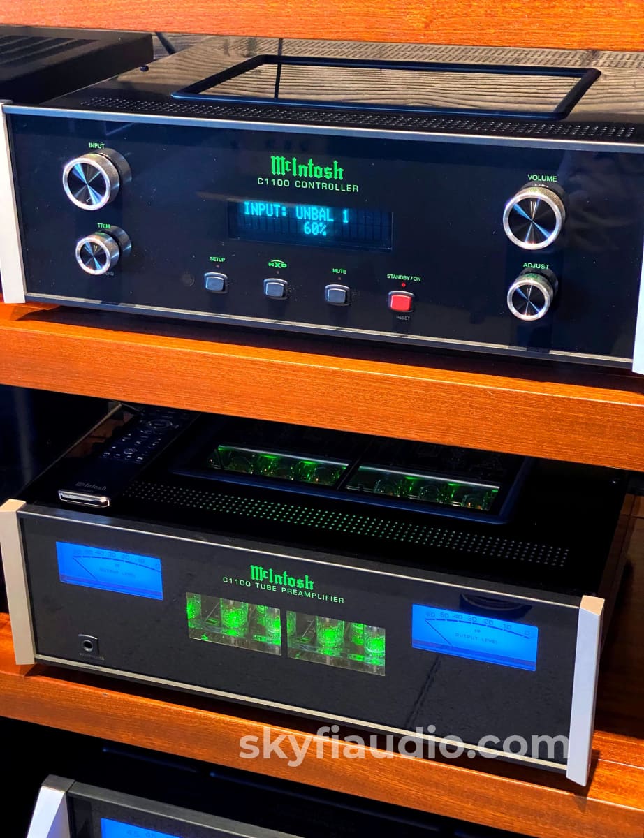 Mcintosh C1100 All Tube Flagship Preamplifier - In Store Only