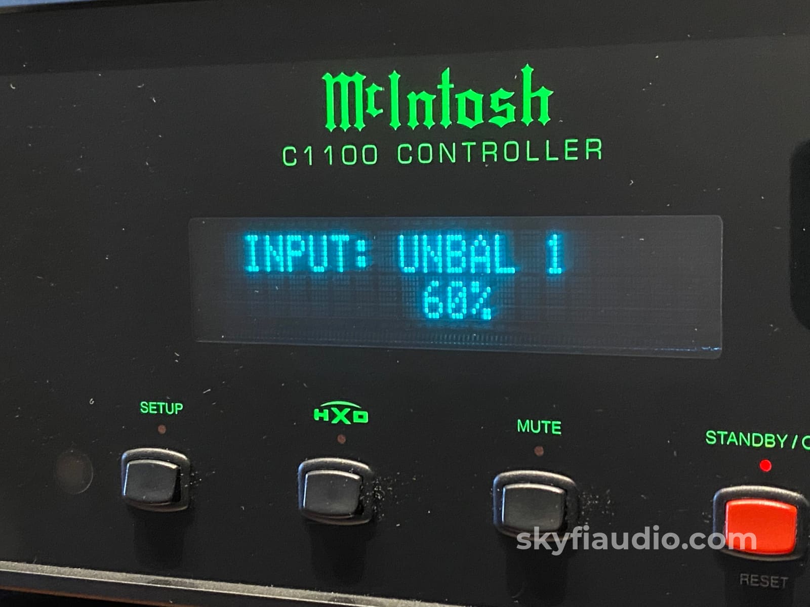 Mcintosh C1100 All Tube Flagship Preamplifier - In Store Only