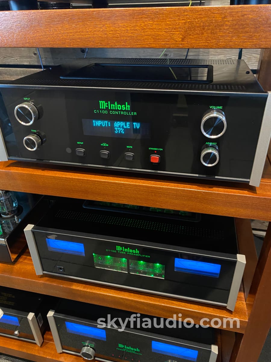 Mcintosh C1100 All Tube Flagship Preamplifier - In Store Only