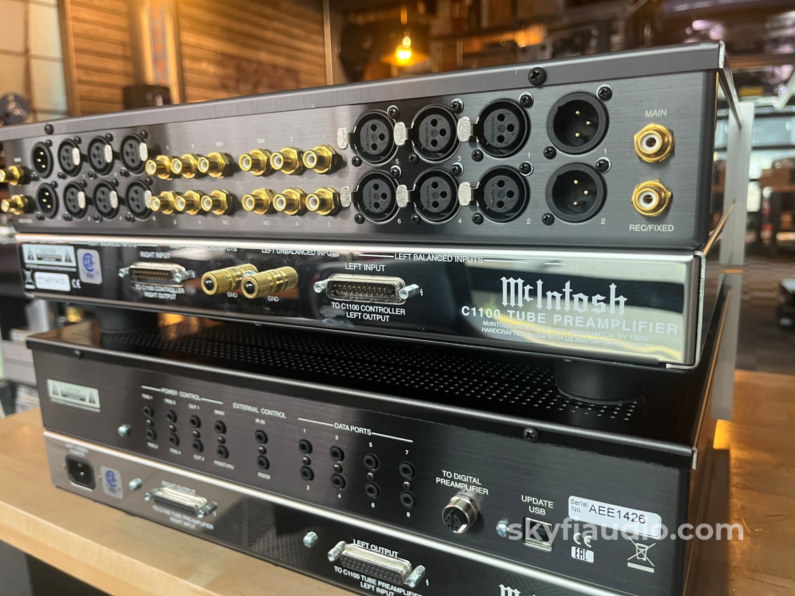 McIntosh C1100 Preamplifier - Flagship Two Chassis - Pre-Loved Preamplifier