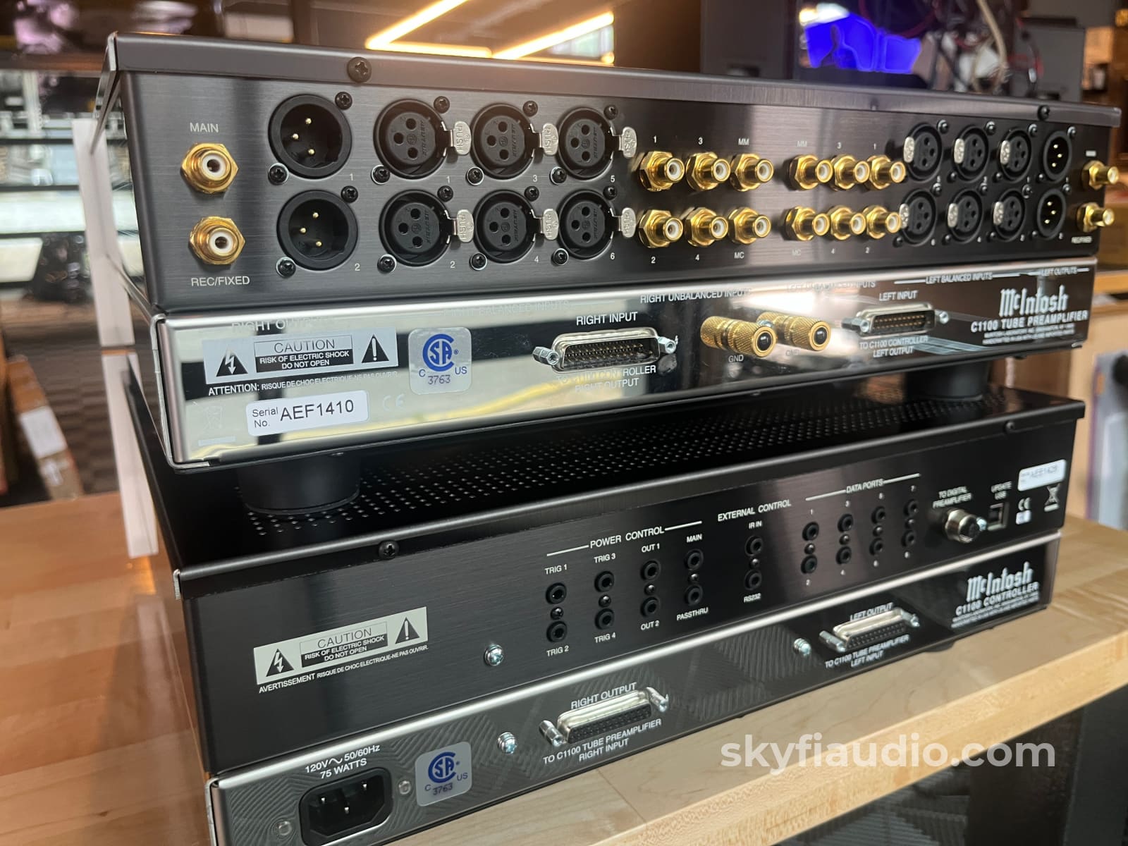 McIntosh C1100 Preamplifier - Flagship Two Chassis - Pre-Loved Preamplifier