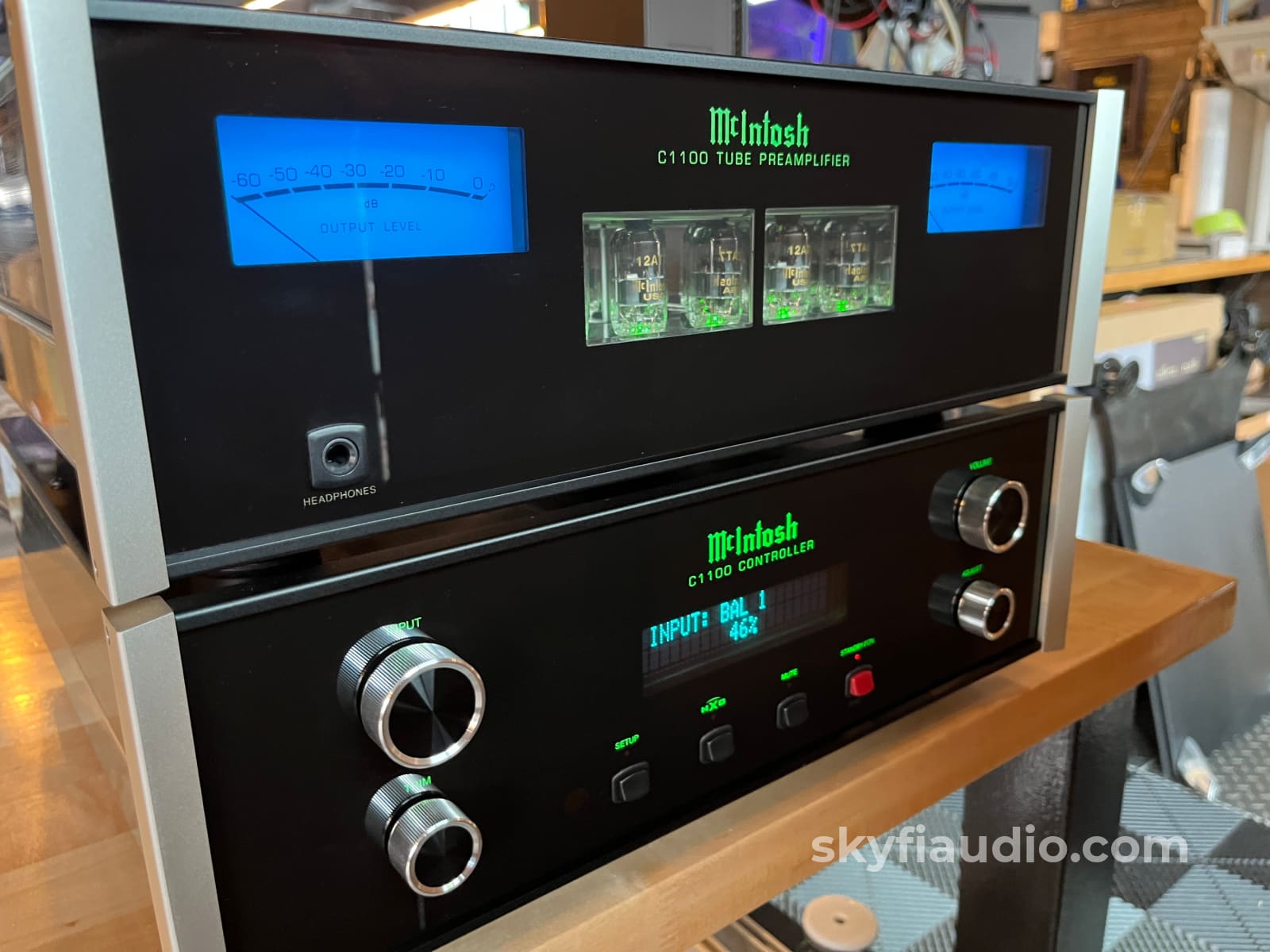 McIntosh C1100 Preamplifier - Flagship Two Chassis - Pre-Loved Preamplifier