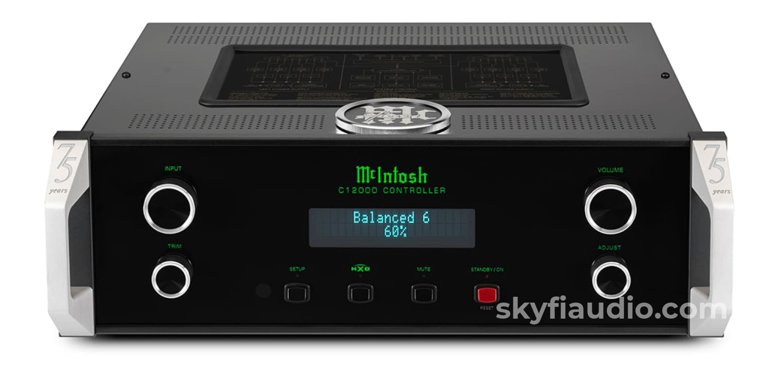 Mcintosh C12000 75Th Anniversary Hybrid Drive All Analog Flagship Preamplifier - New