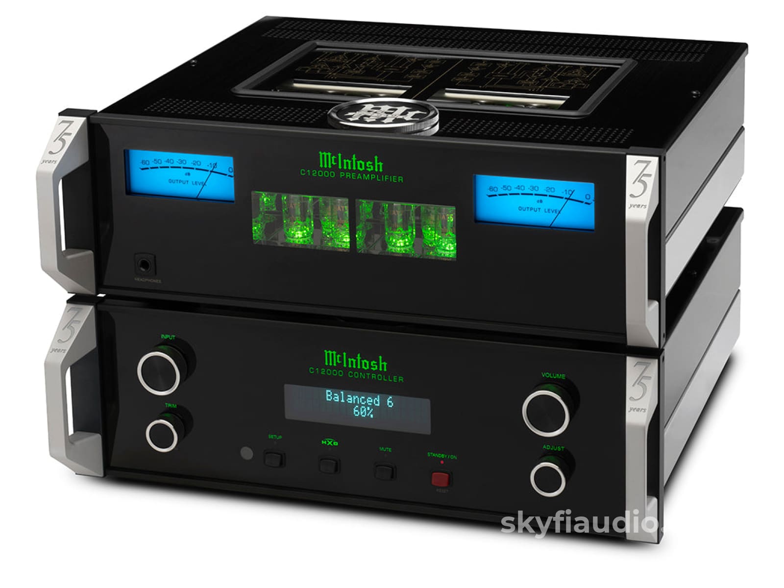 Mcintosh C12000 75Th Anniversary Hybrid Drive All Analog Flagship Preamplifier - New