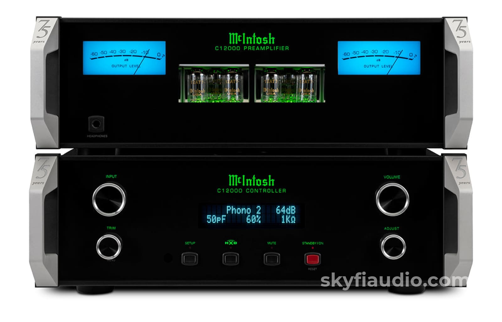 Mcintosh C12000 75Th Anniversary Hybrid Drive All Analog Flagship Preamplifier - New
