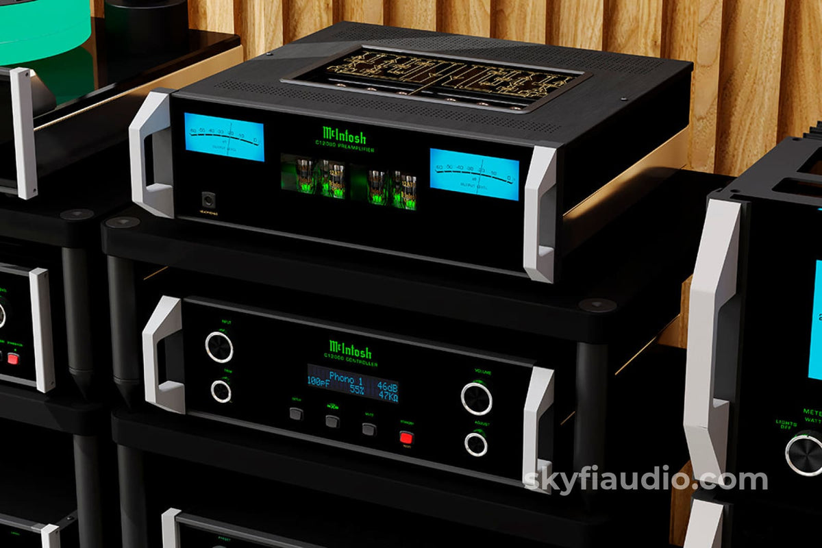 McIntosh C12000 Hybrid Drive All Analog Flagship Preamplifier NEW