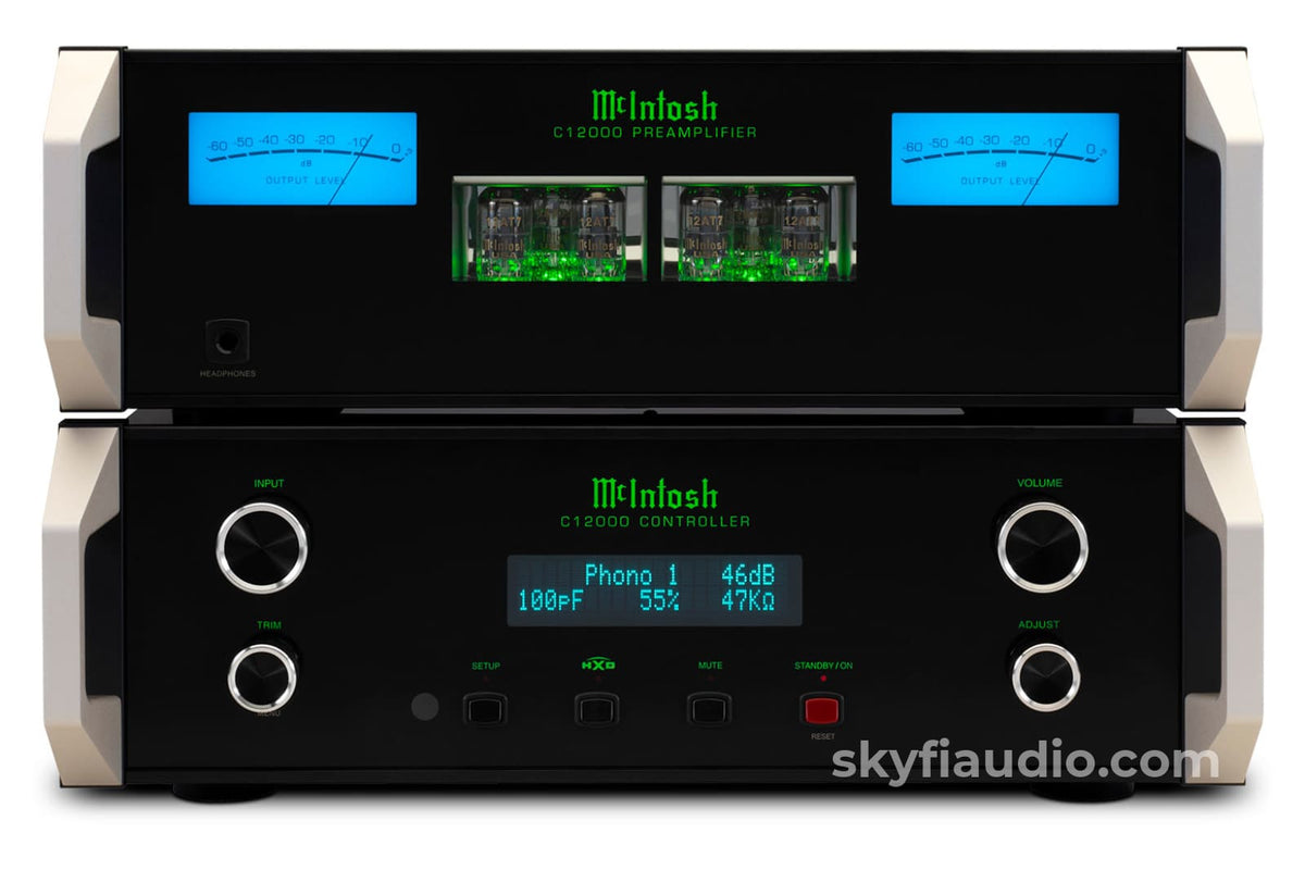 McIntosh C12000 Hybrid Drive All Analog Flagship Preamplifier NEW